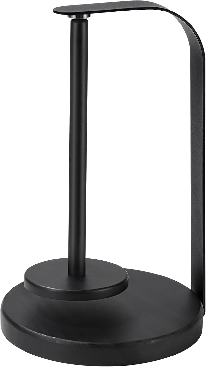 Magnetic Spinning Yarn Holder – Rotating Metal Yarn Organizer Stand for Knitting & Crochet, Black