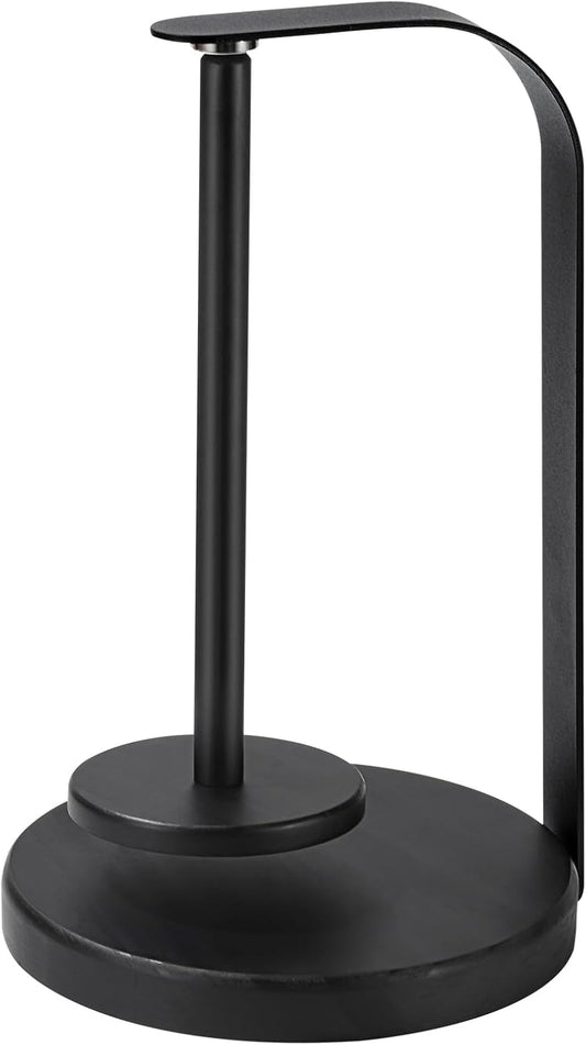 Magnetic Spinning Yarn Holder – Rotating Metal Yarn Organizer Stand for Knitting & Crochet, Black