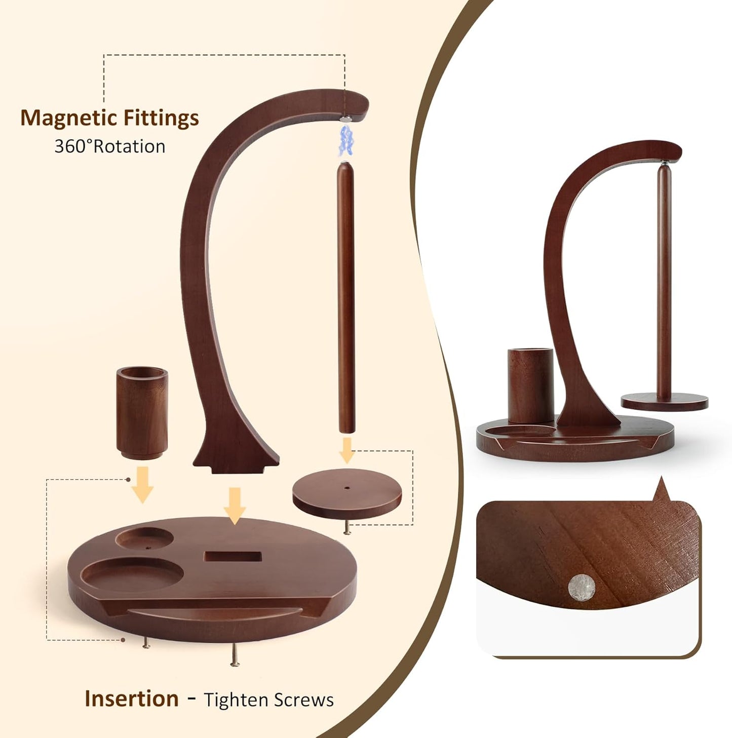 Upgraded Oversized 360° Rotating Yarn Holder